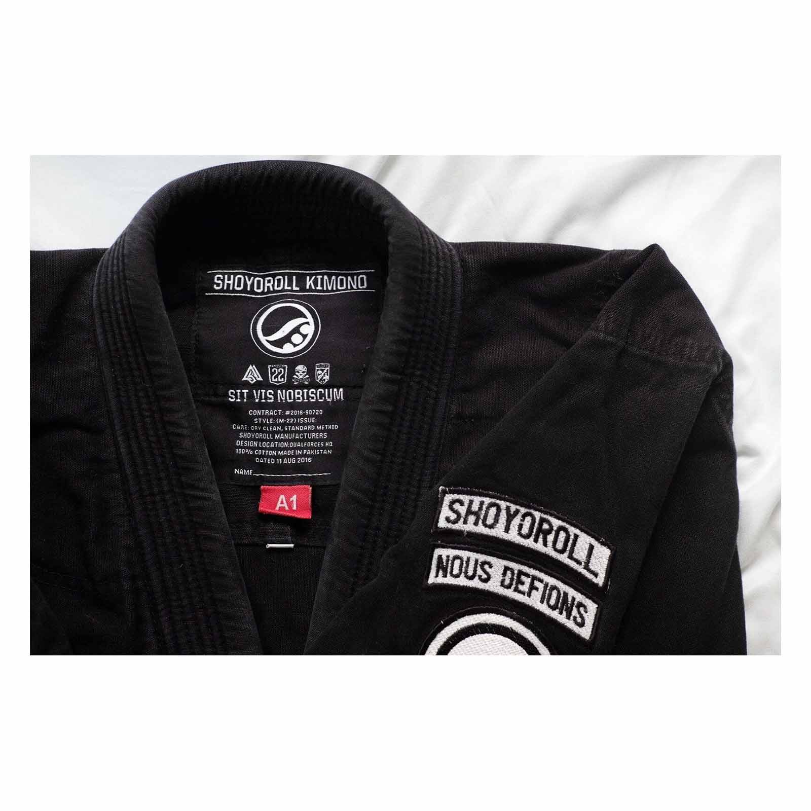 BJJ Gi Shoyoroll Batch 66 Mission22 Project BJJ Uniform 450 GSM
